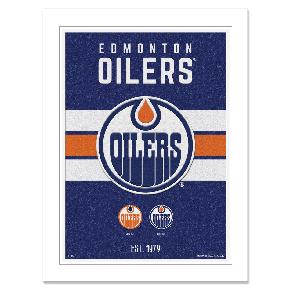 Edmonton Oilers 12x16 Team Tradition Print