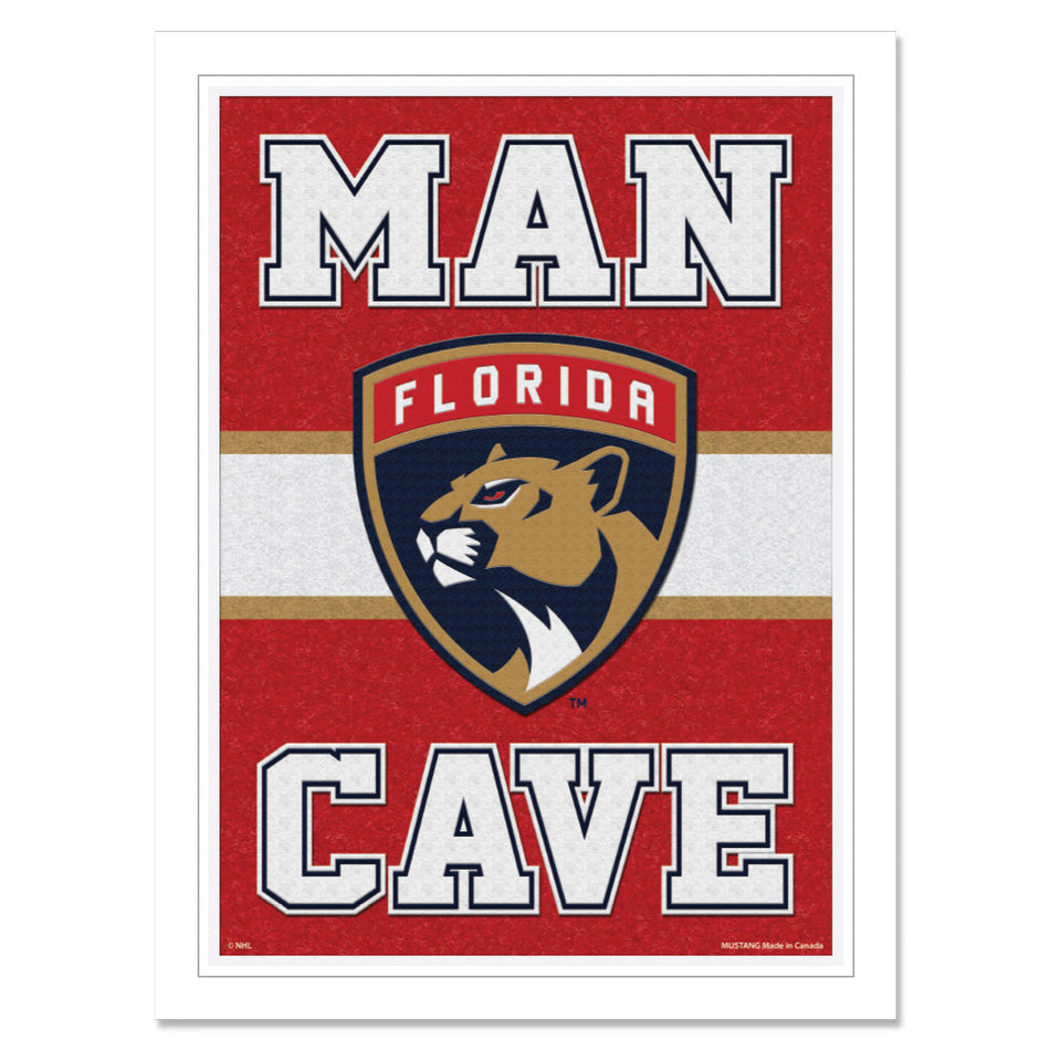 Florida Panthers 12 x 16 Man Cave Print