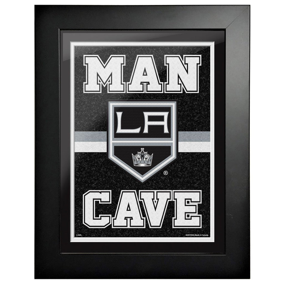 Los Angeles Kings 12x16  Man Cave Framed Sign