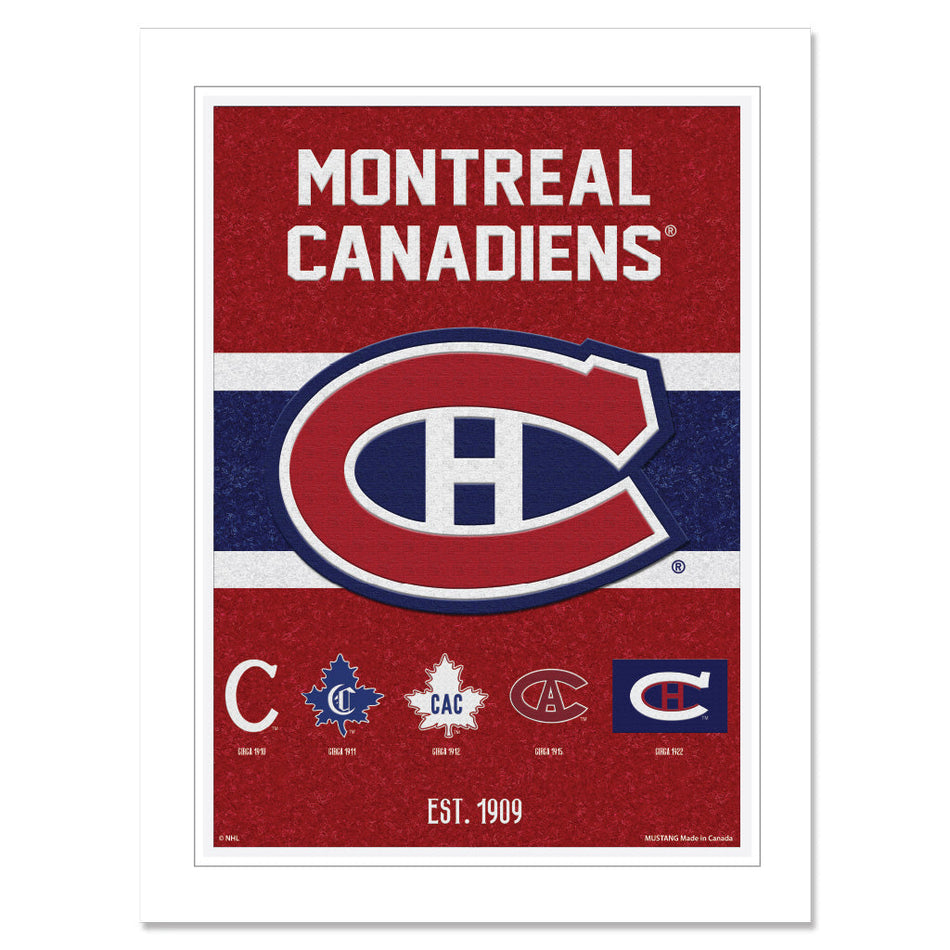 Montreal Canadiens 12x16 Team Tradition Print