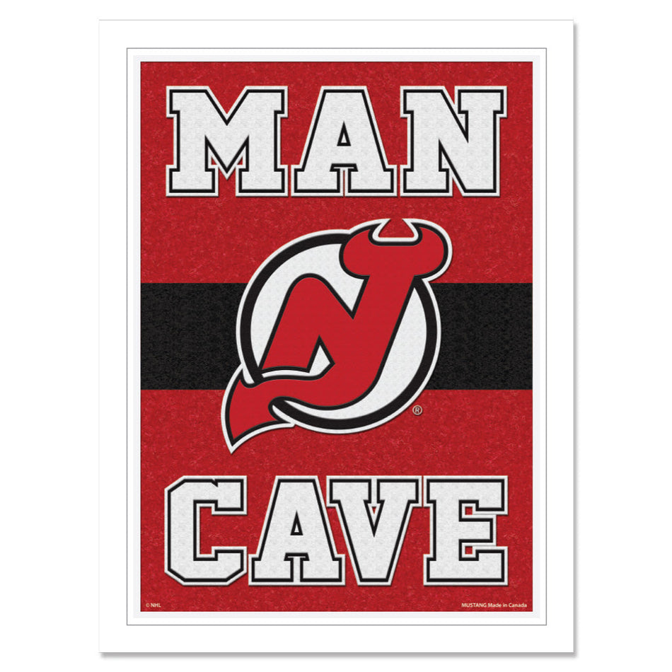 New Jersey Devils 12 x 16 Man Cave Print