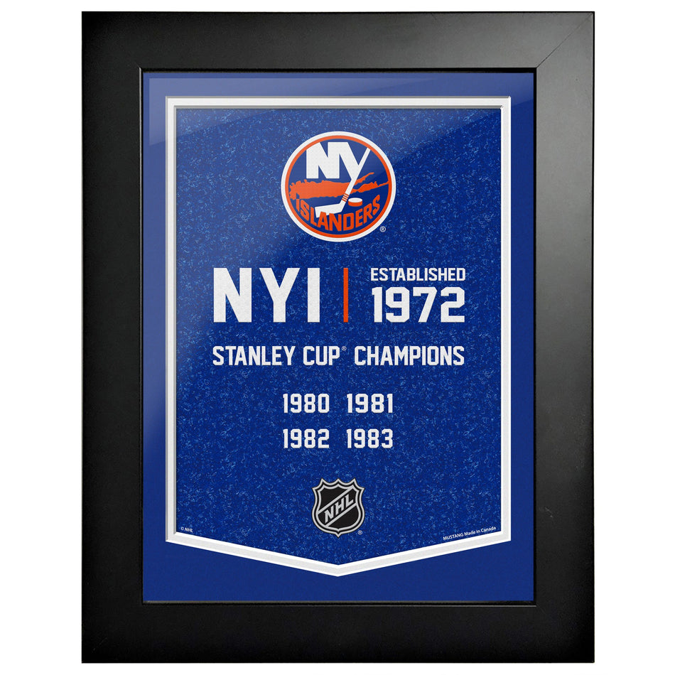 New York Islanders 12 x 16 Empire Framed Sign