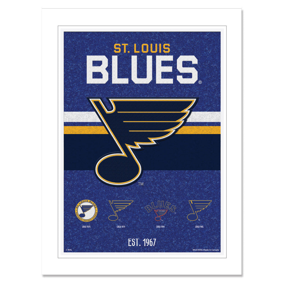 St. Louis Blues 12x16 Tradition Print