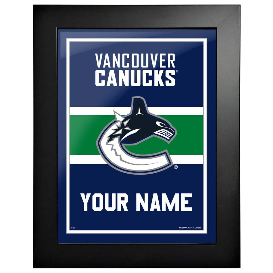 Vancouver Canucks-12x16 Team Personalization Pic Frame