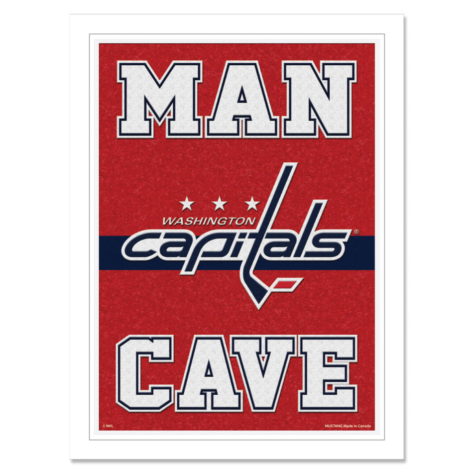 Washington Capitals  12 x 16 Man Cave Print
