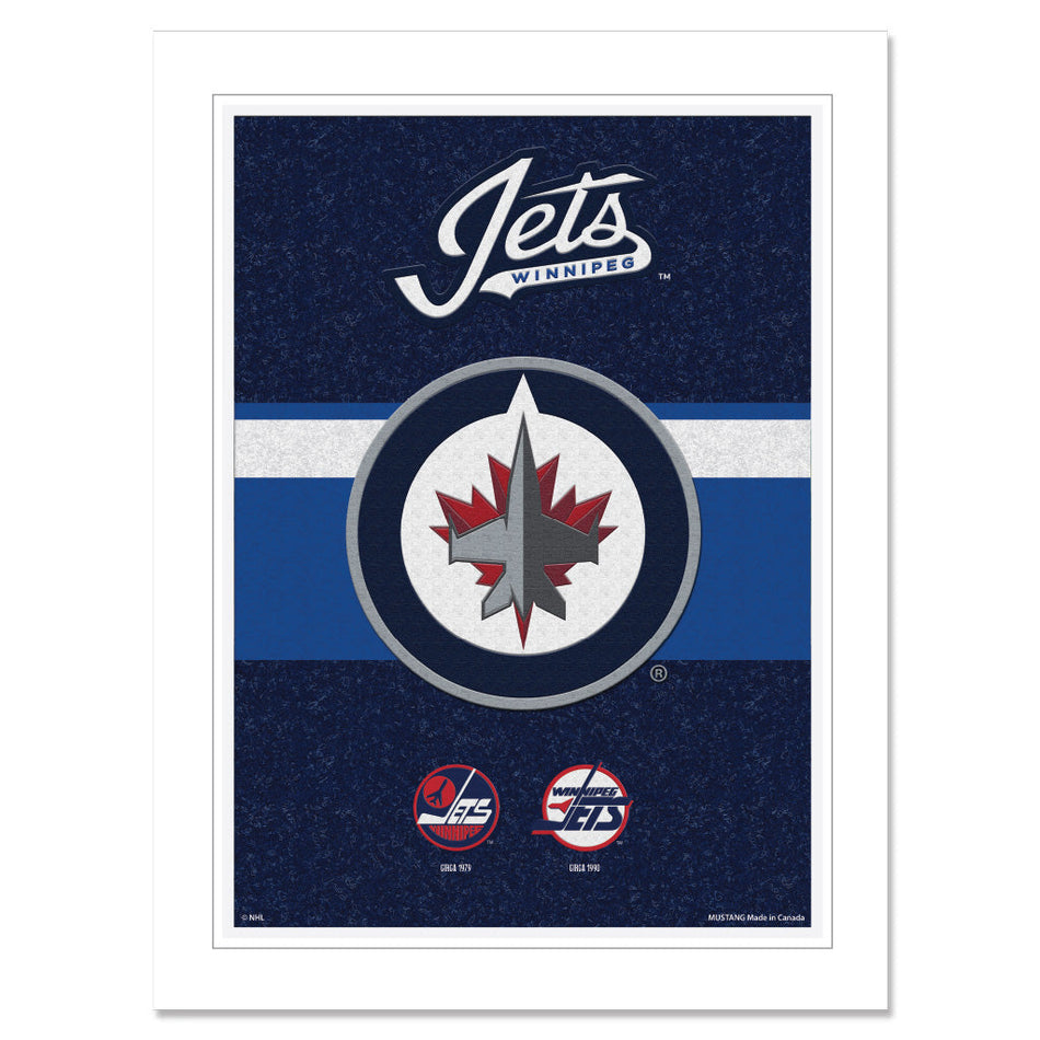 Winnipeg Jets 12x16 Team Tradition Print