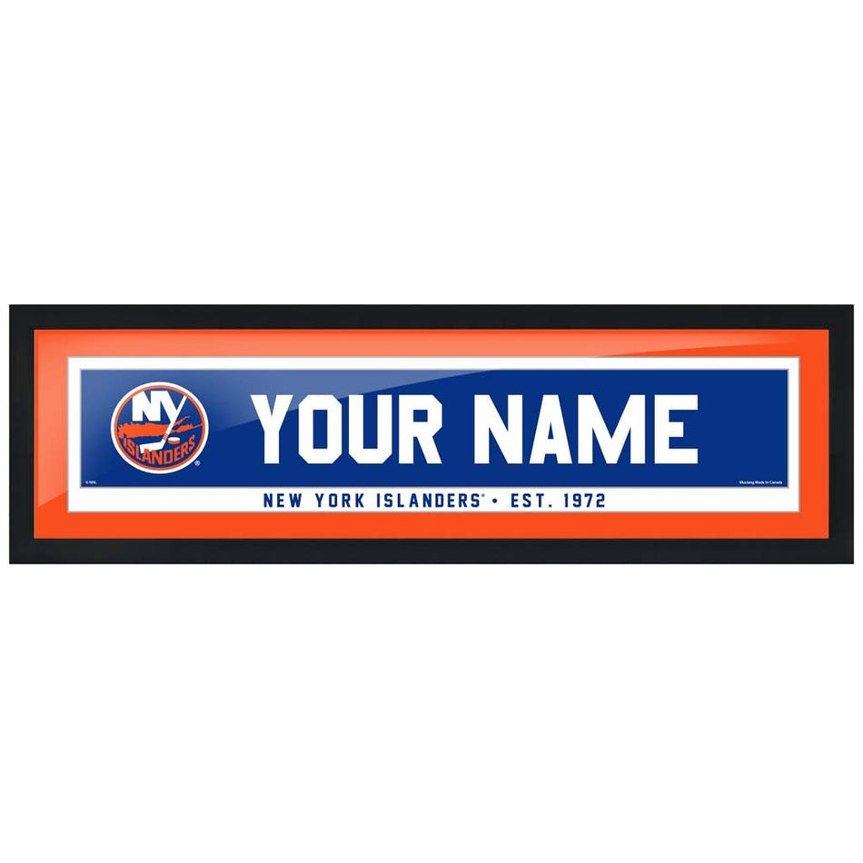 New York Islanders-6x22 Team Personalized Pic Frame