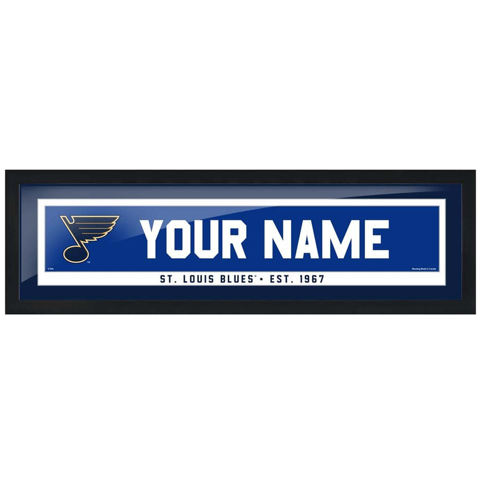 St.Louis Blues-6x22 Team Personalization Pic Frame
