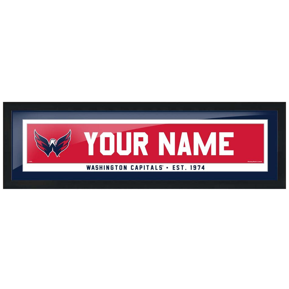 Washington Capitals-6x22 Team Personalization Pic Frame