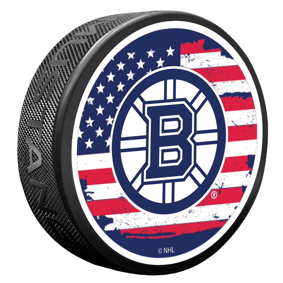 Boston Bruins Puck - Patriot
