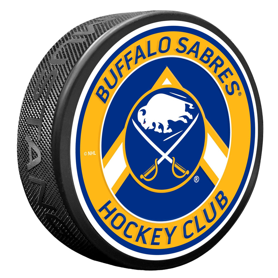 Buffalo Sabres Puck | Chevron Banner