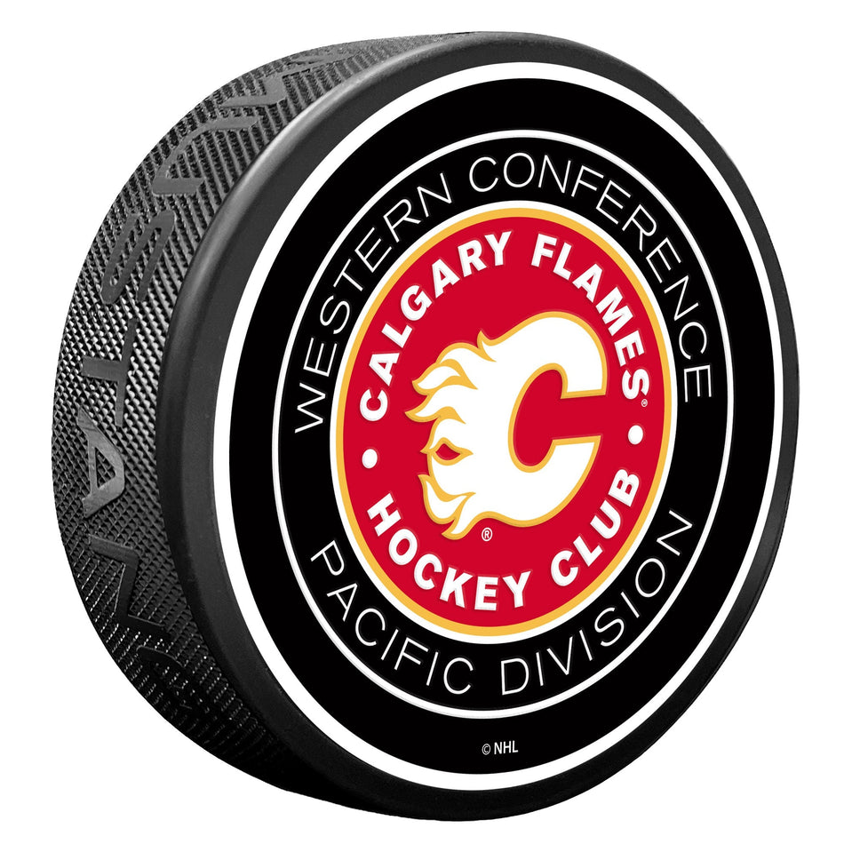 Calgary Flames Puck - Double Round