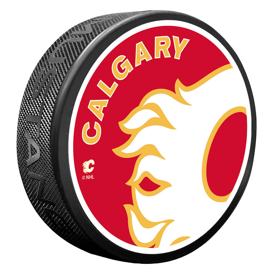 Calgary Flames Puck - Icon