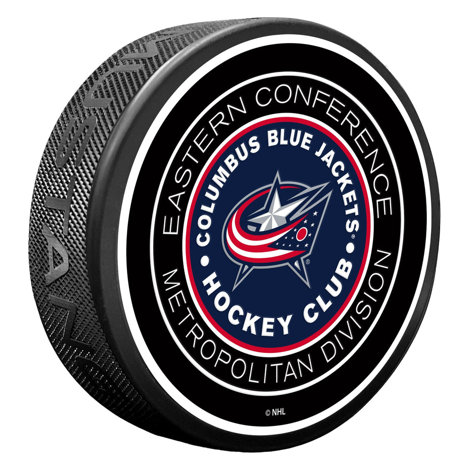 Columbus Blue Jackets Puck - Double Round