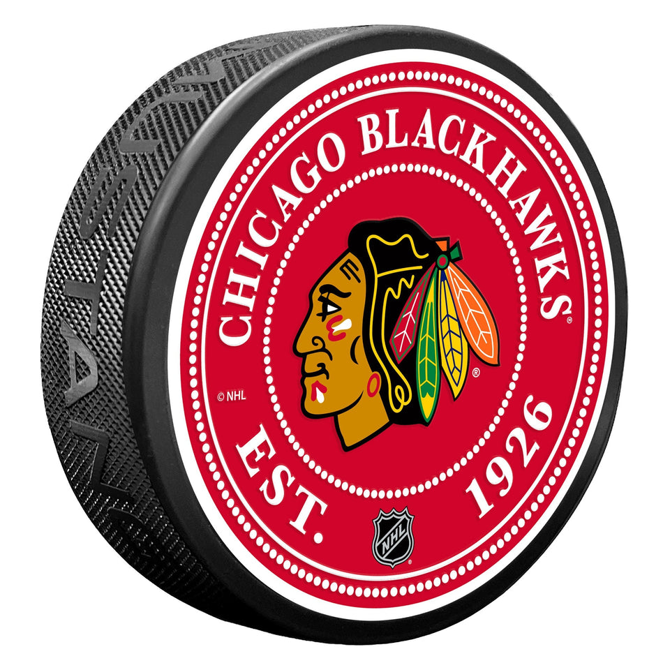 Chicago Blackhawks Puck - Stud