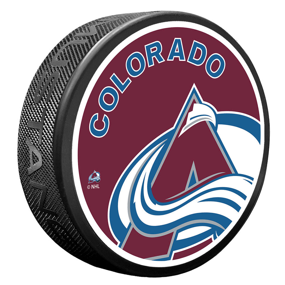 Colorado Avalanche Puck - Icon