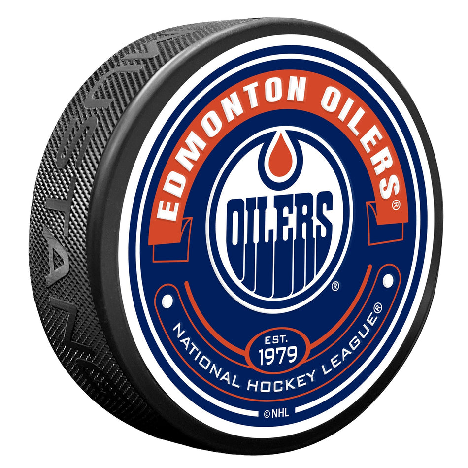 Edmonton Oilers Puck |  Rinkside