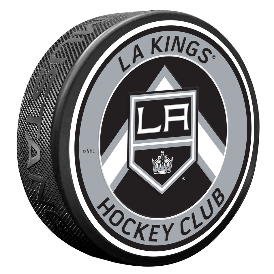 LA Kings Puck - Chevron Banner