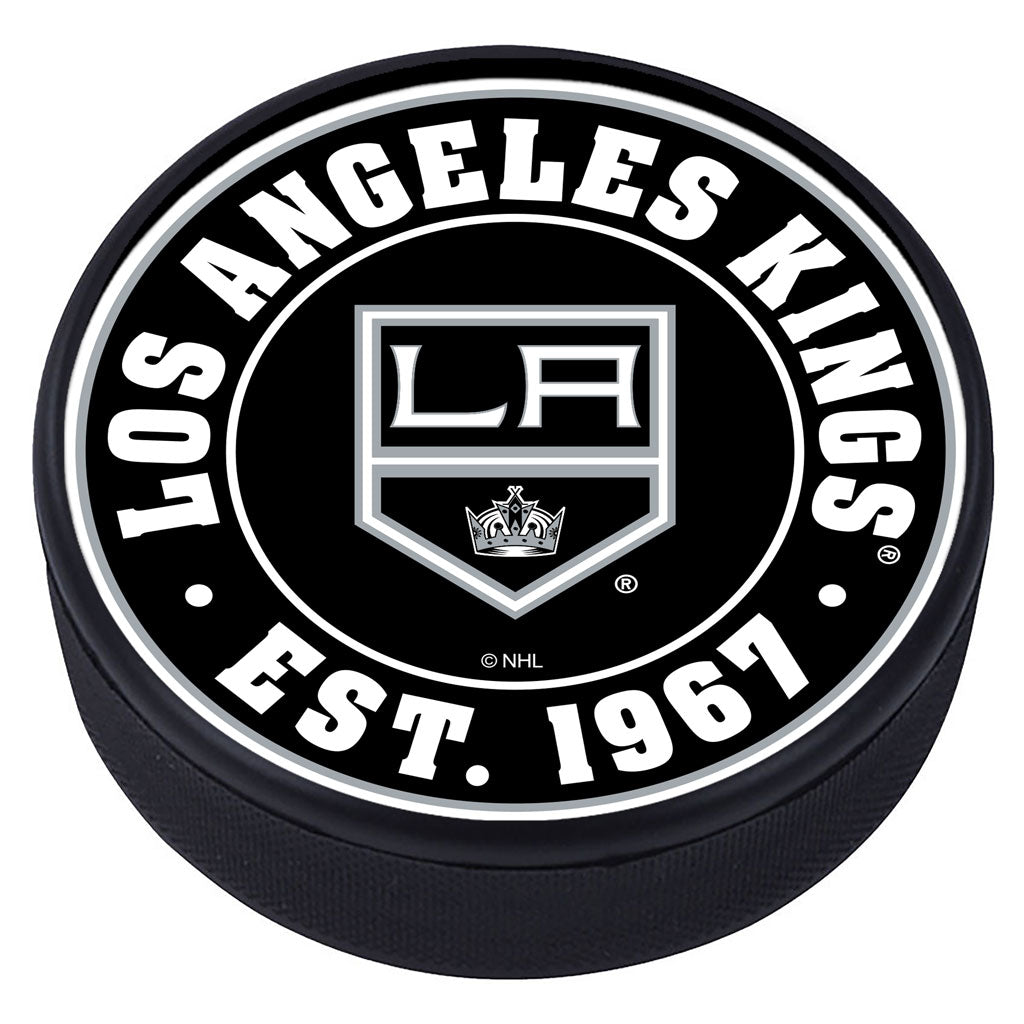 Los Angeles Kings Bailey Mascot Textured Puck