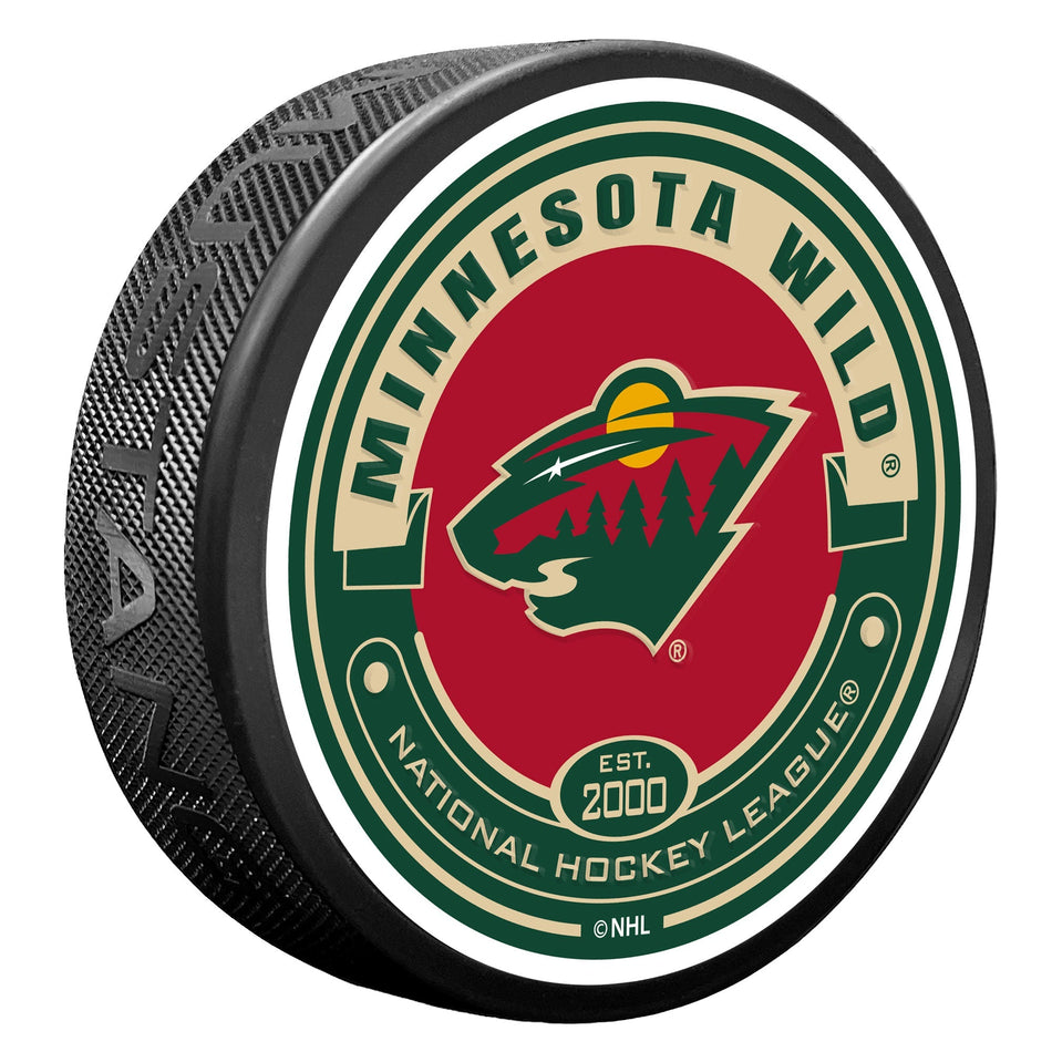 Minnesota Wild Puck |  Rinkside