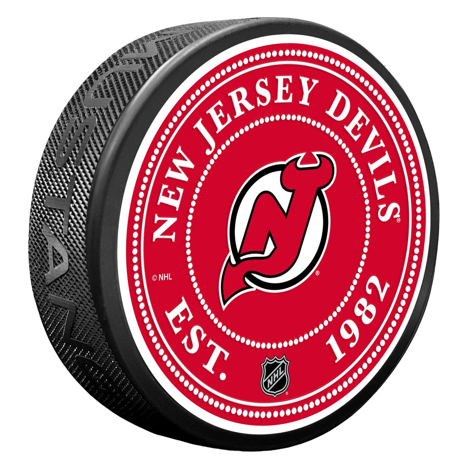 New Jersey Devils Puck - Stud