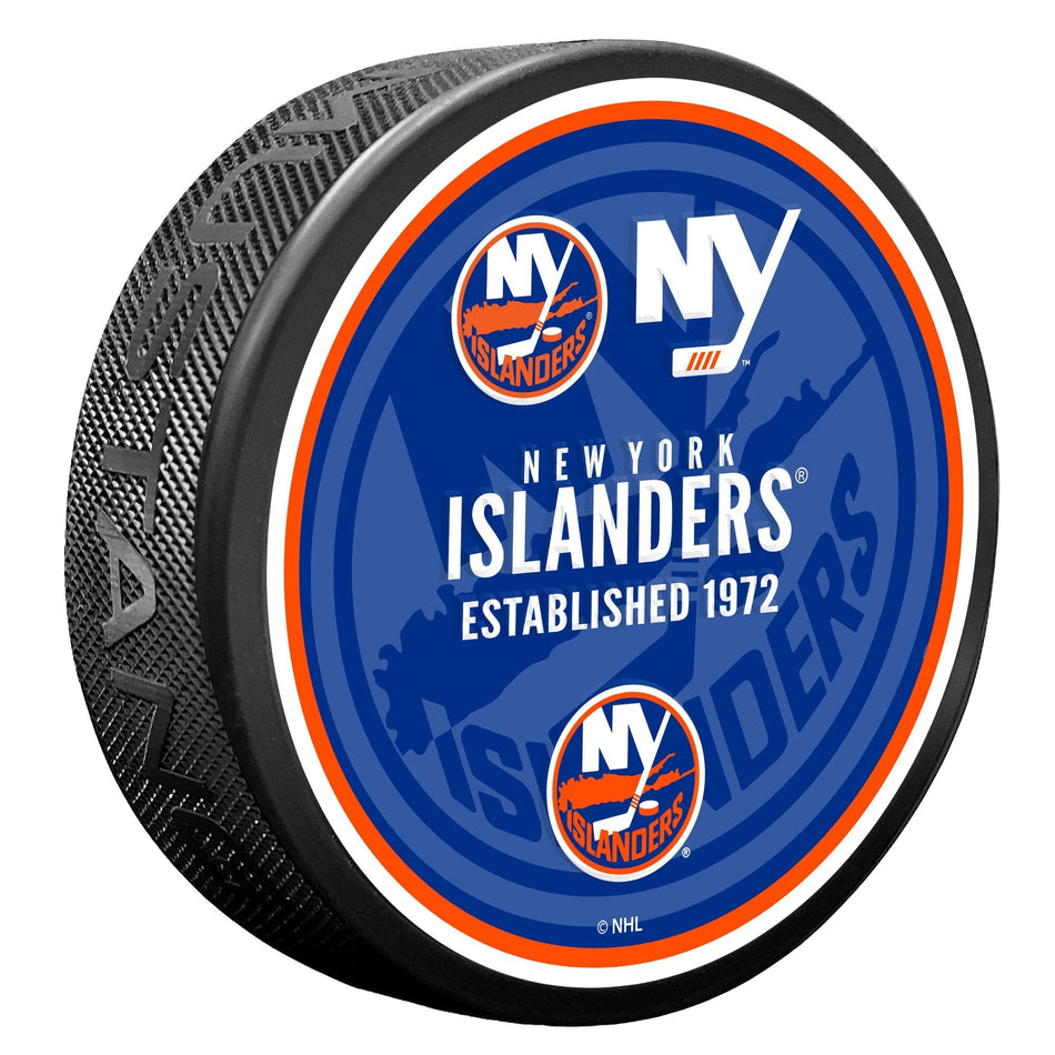 New York Islanders Puck - Heritage