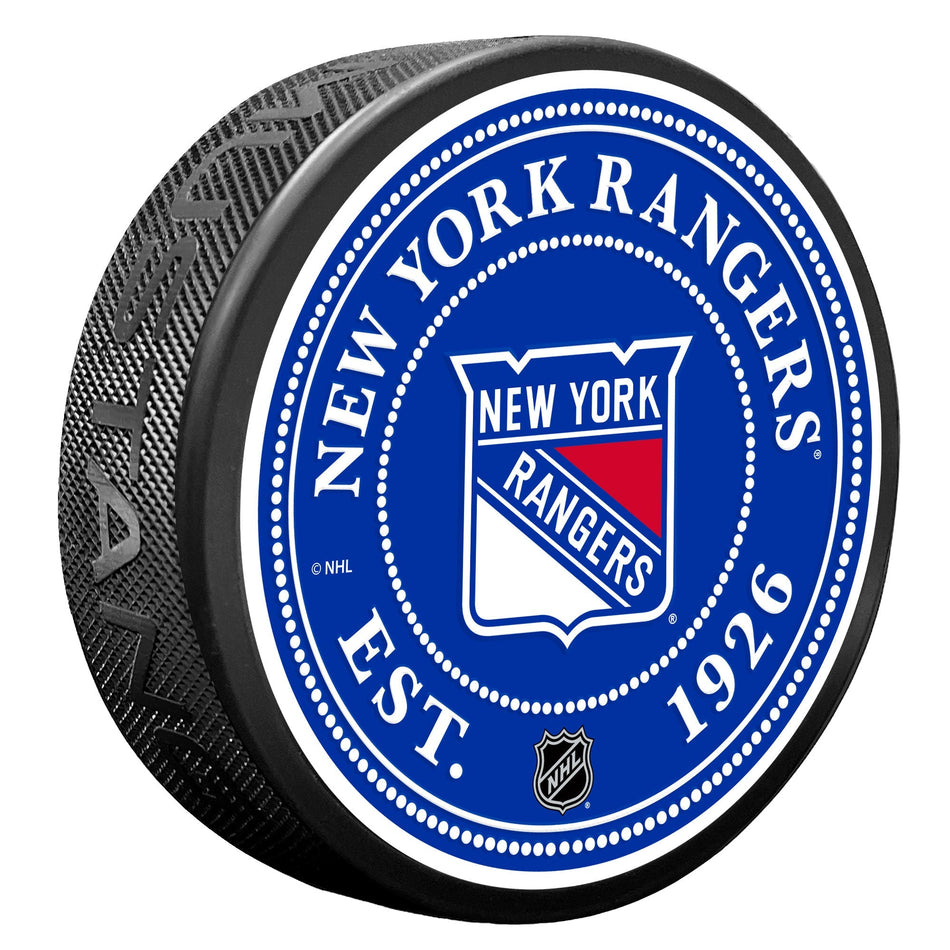 New York Rangers Puck - Stud