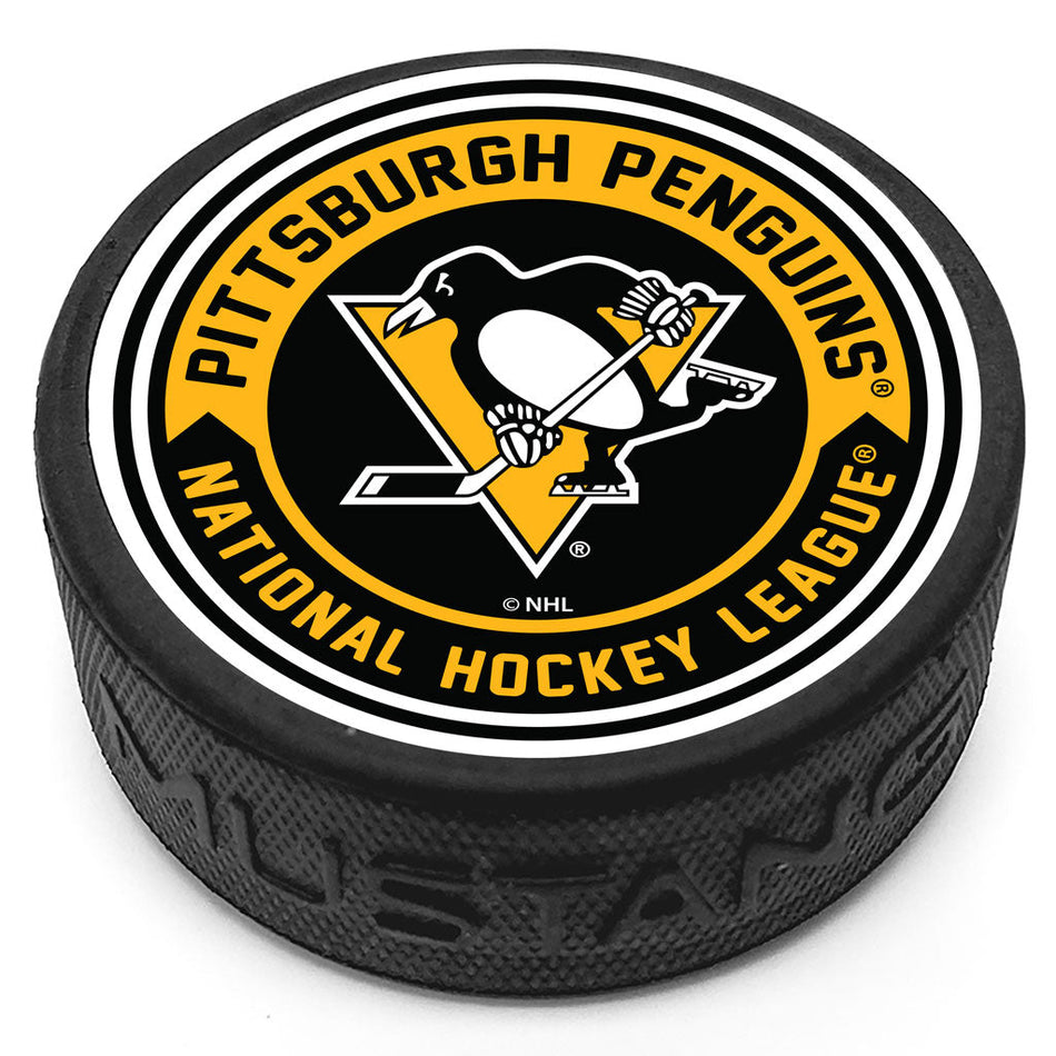 Pittsburgh Penguins Puck | Arrow Design