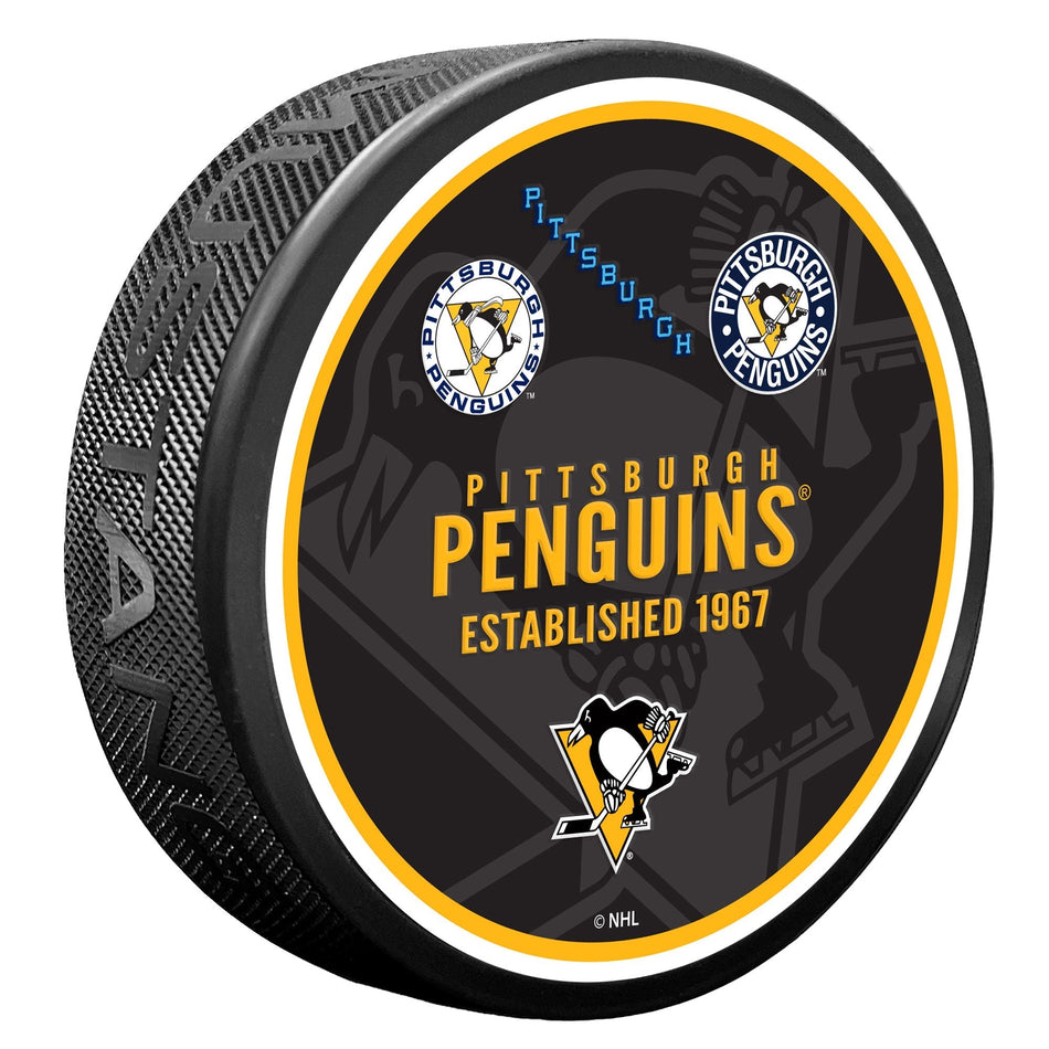 Pittsburgh Penguins Puck - Heritage