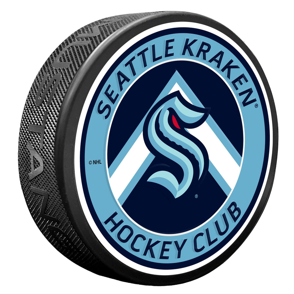 Seattle Kraken Puck | Chevron Banner