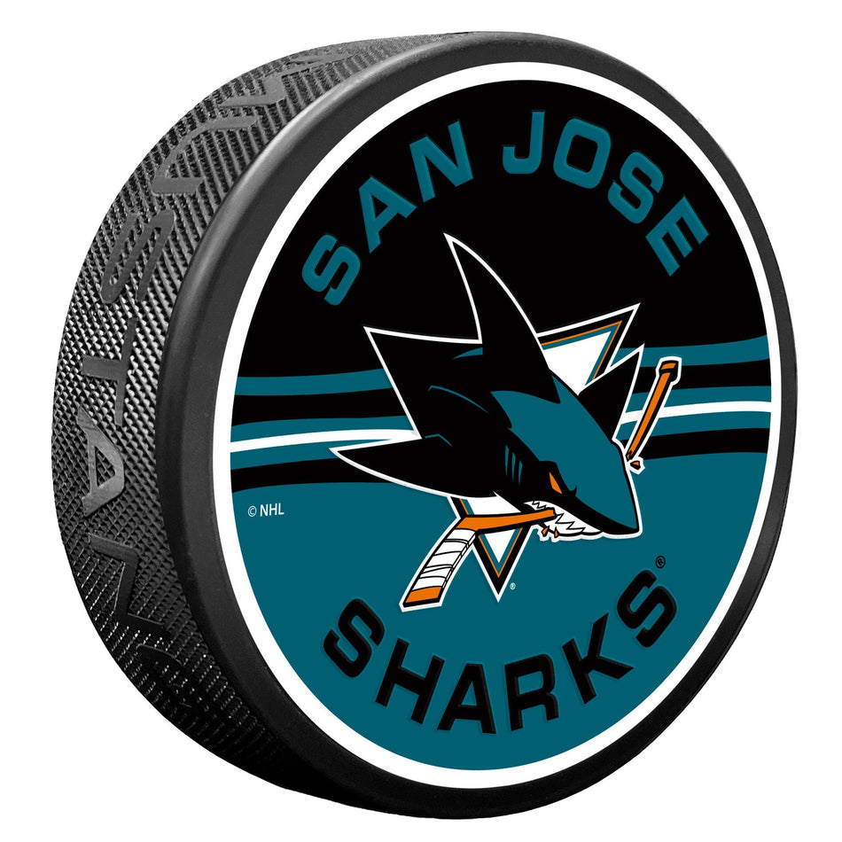 San Jose Sharks Puck - Half & Half