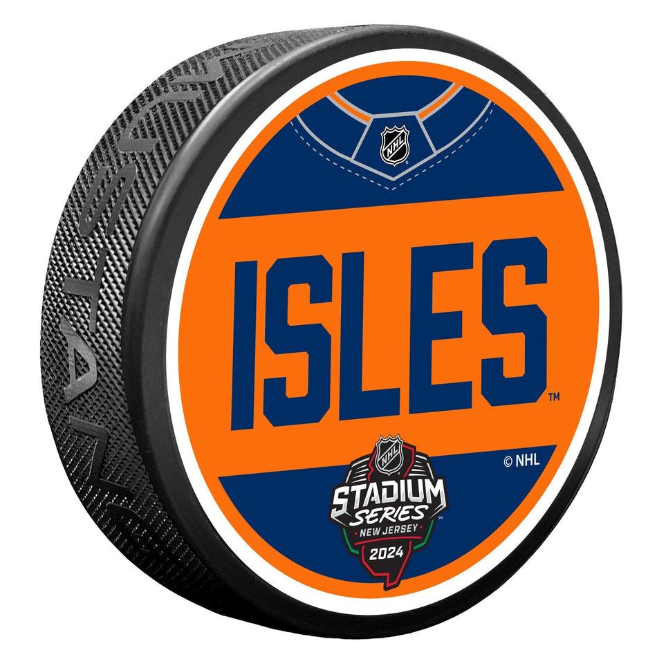 2024 NHL Stadium Series New York Islanders Puck