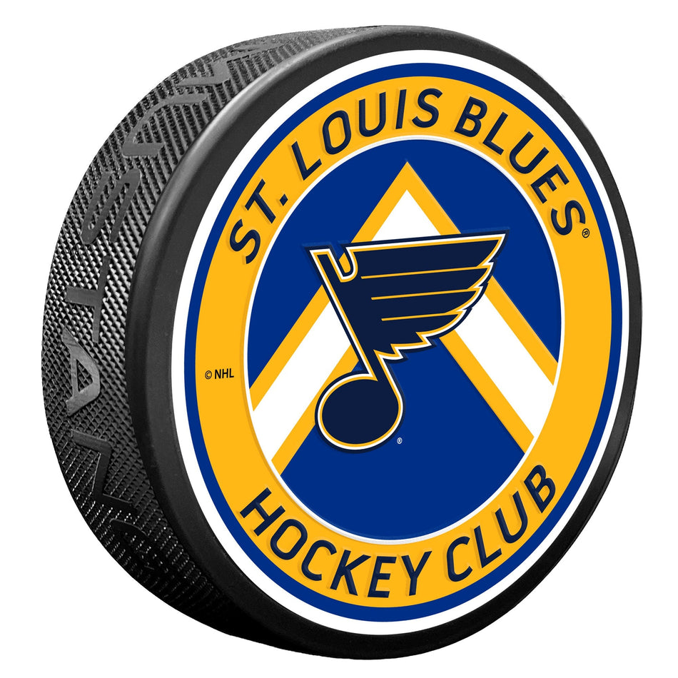 St. Louis Blues Puck | Chevron Banner