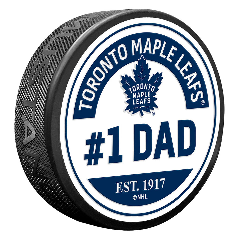 NHL: Toronto Maple Leafs- Retro Distressed Logo' Poster