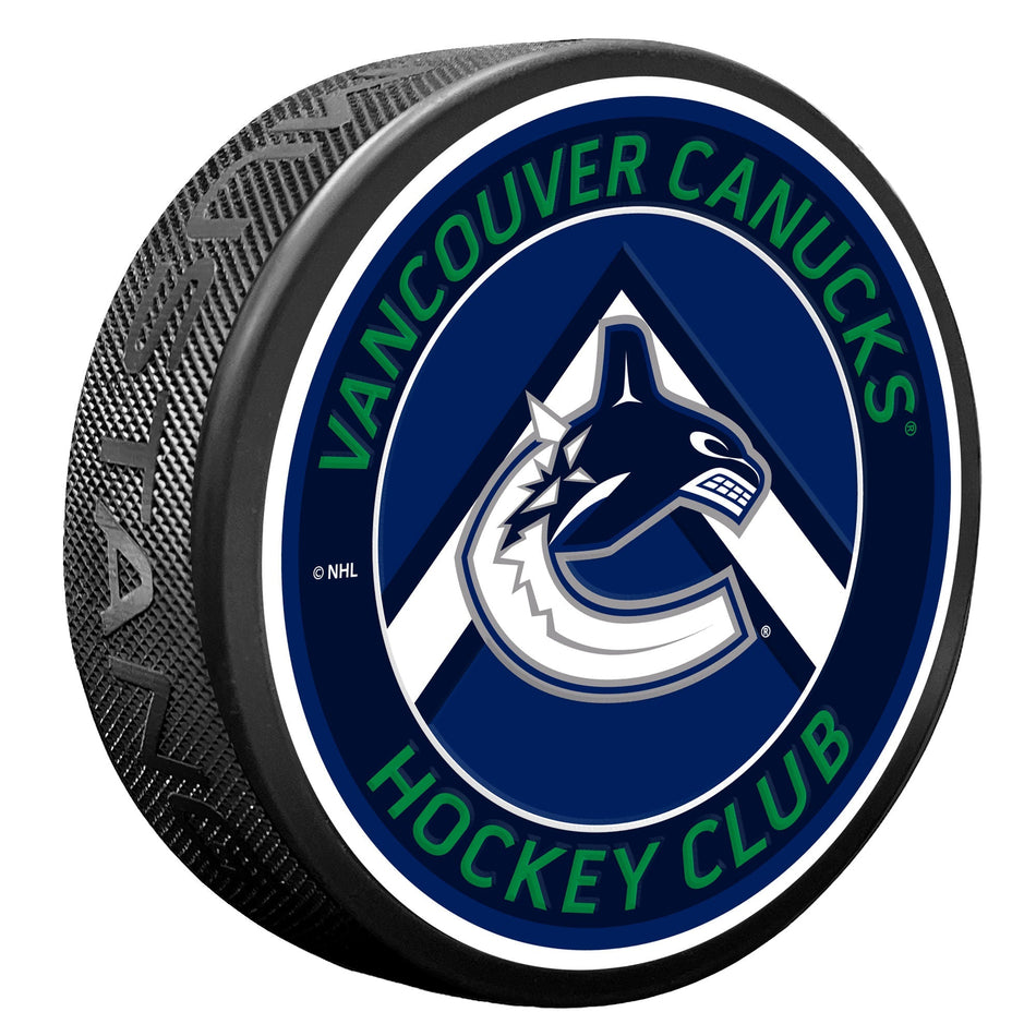 Vancouver Canucks Puck | Chevron Banner