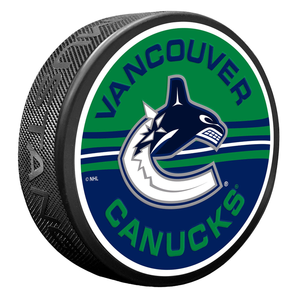 Vancouver Canucks Puck - Half & Half