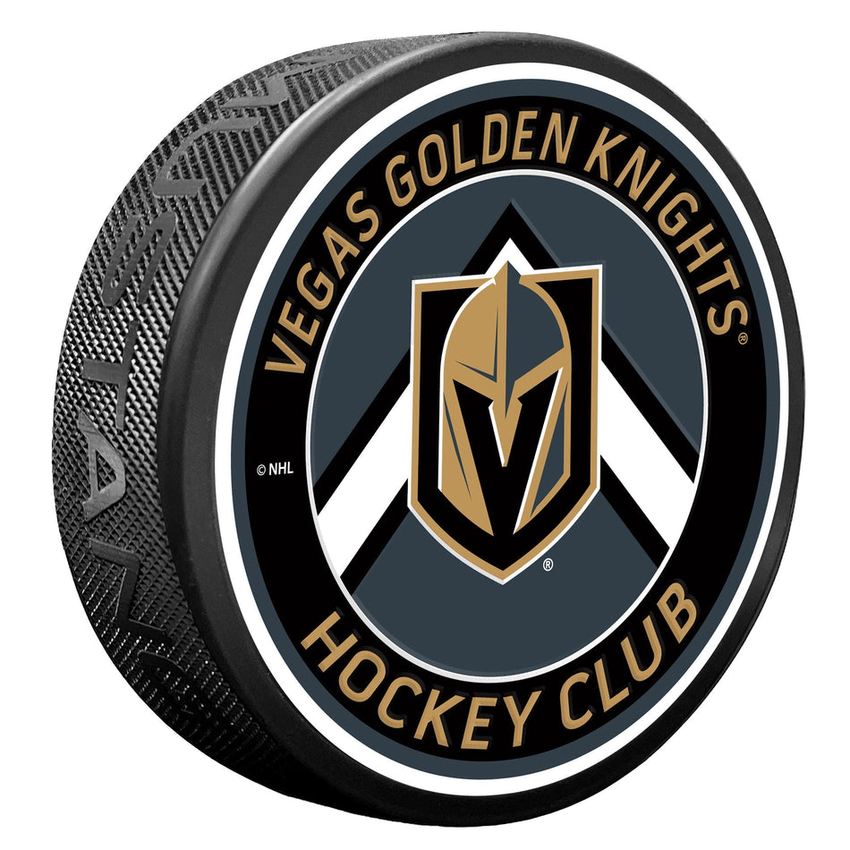 Vegas Golden Knights Puck | Chevron Banner