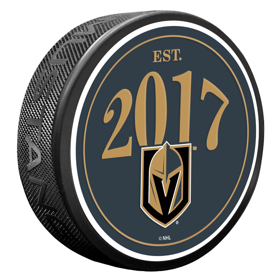 Vegas Golden Knights Puck - Founding Year