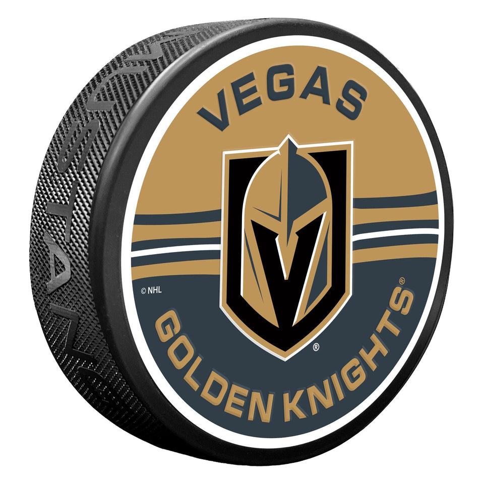 Vegas Golden Knights Puck - Half & Half