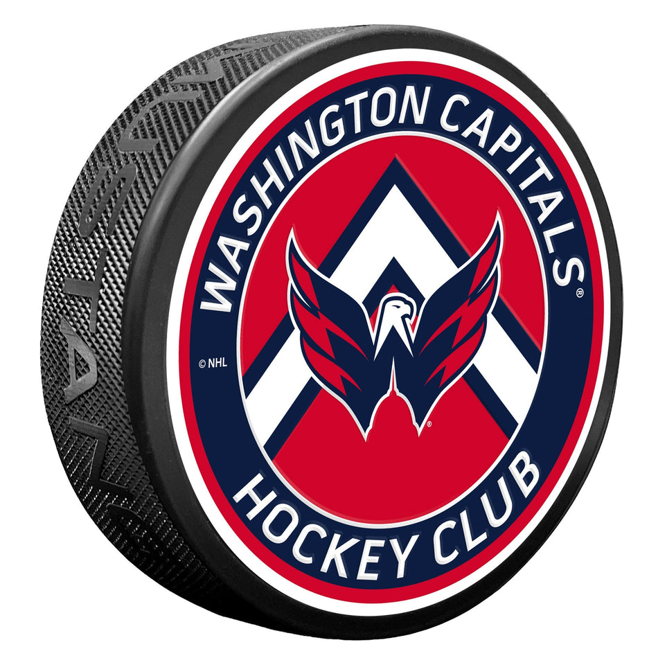 Washington Capitals Puck | Chevron Banner