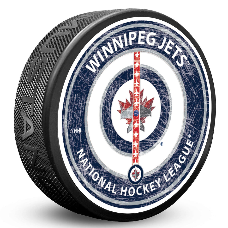 Winnipeg Jets Puck - Center Ice
