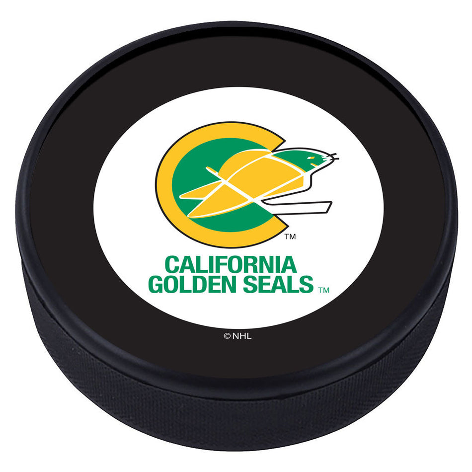 California Golden Seals Vintage Classic Textured Puck