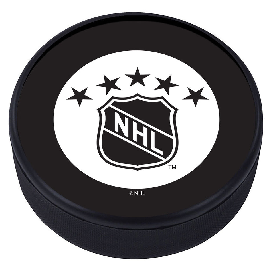 NHL Shield Vintage Classic Textured Puck - 1950