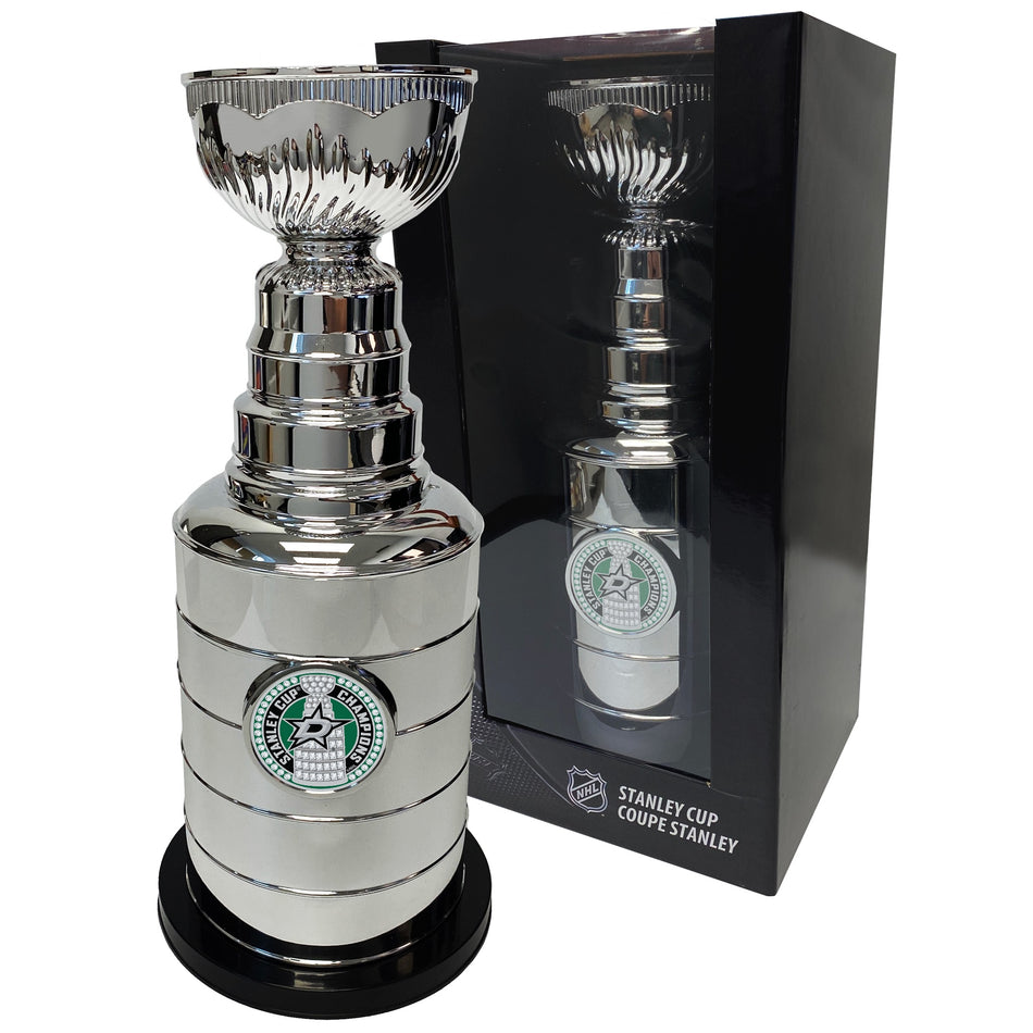Dallas Stars Stanley Cup Coin Bank with Trimflexx