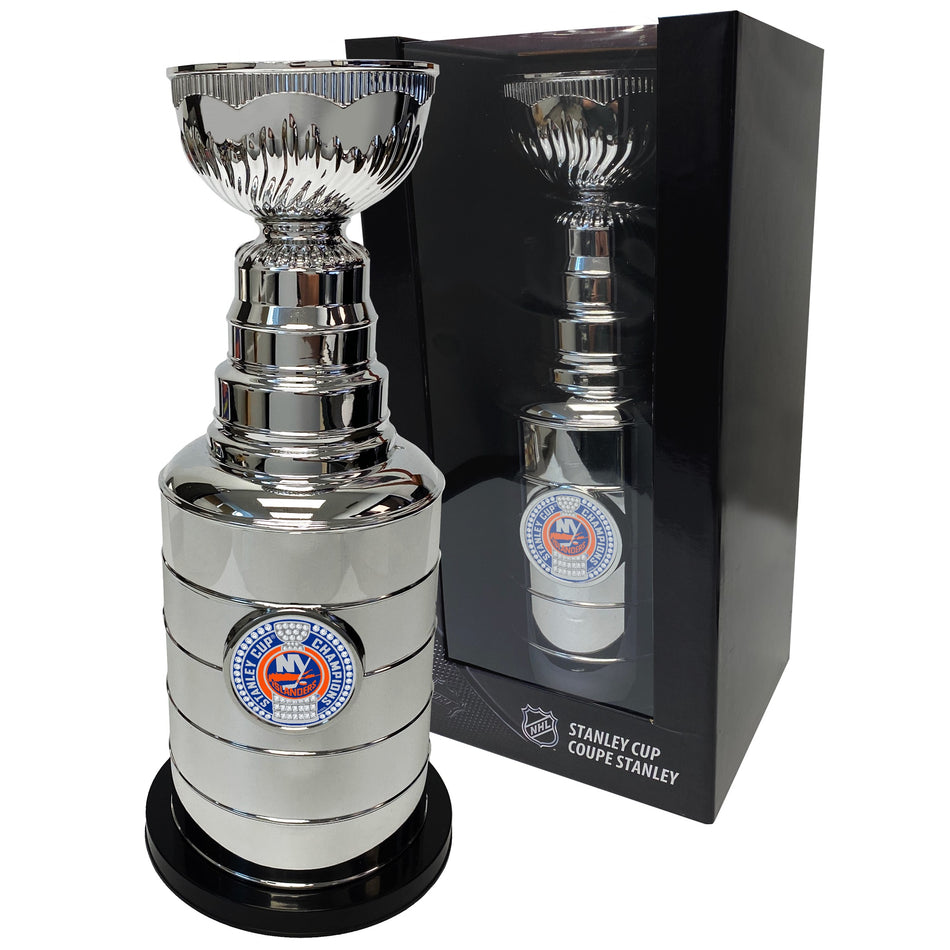New York Islanders Stanley Cup Coin Bank with Trimflexx