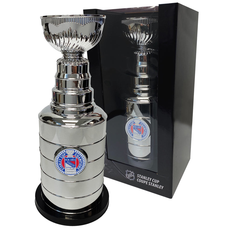 New York Rangers Stanley Cup Coin Bank with Trimflexx