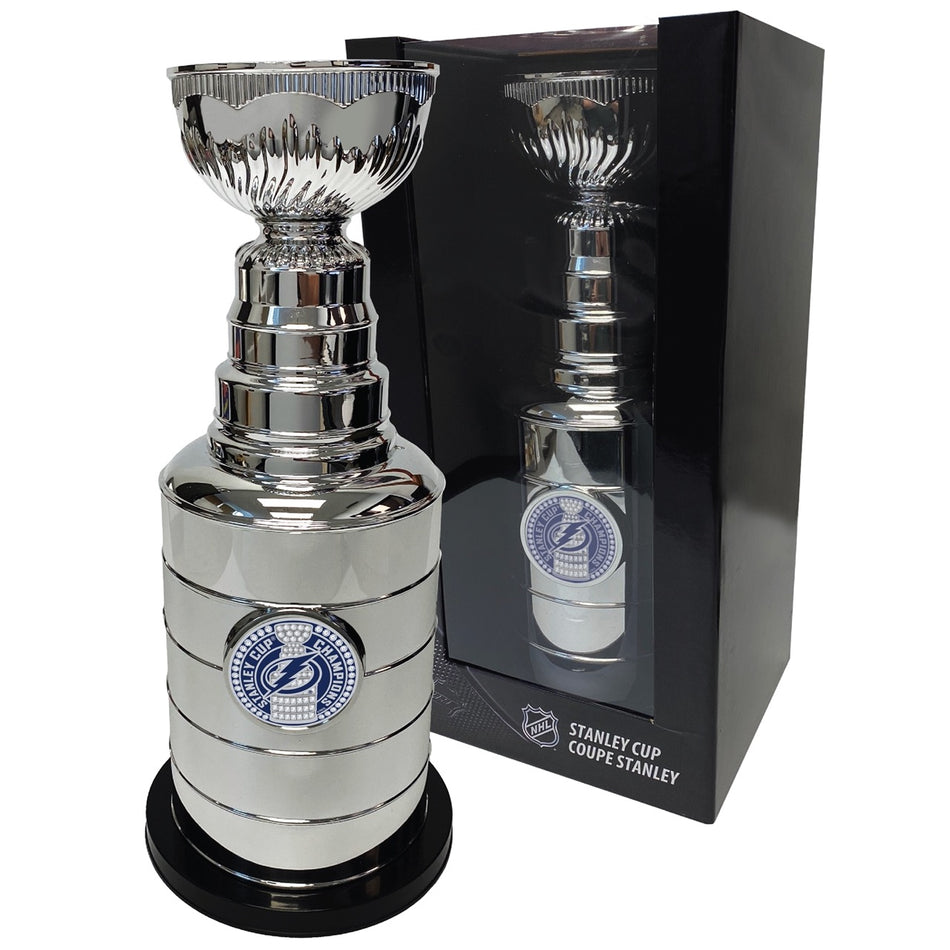 Tampa Bay Lightning Stanley Cup Coin Bank with Trimflexx