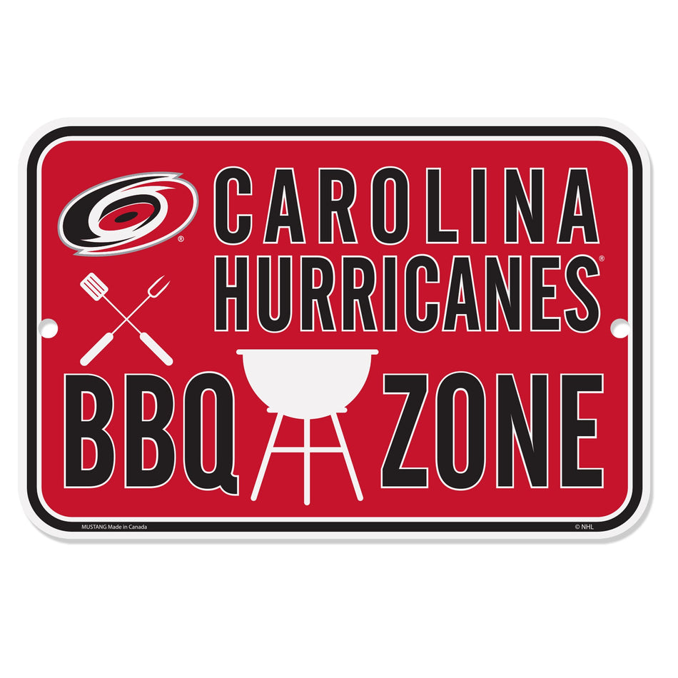 Carolina Hurricanes Sign - 10" x 15" BBQ Zone