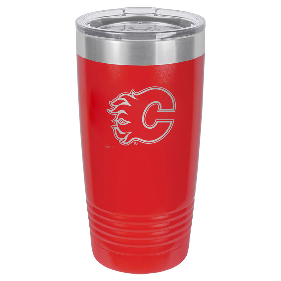 Calgary Flames 20oz Polar Tumbler-Red