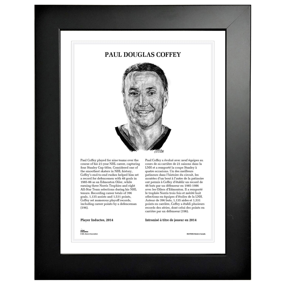 2004 Paul Coffey - NHL Legends 12" x 16" Frame
